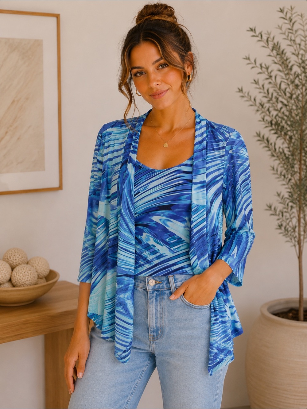 JM Collection Open-Front top - Small